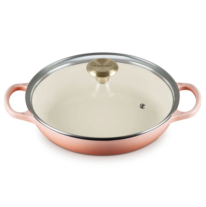 Signature Baiser with Glass Lid - Peche 2.25 qt. | Le Creuset