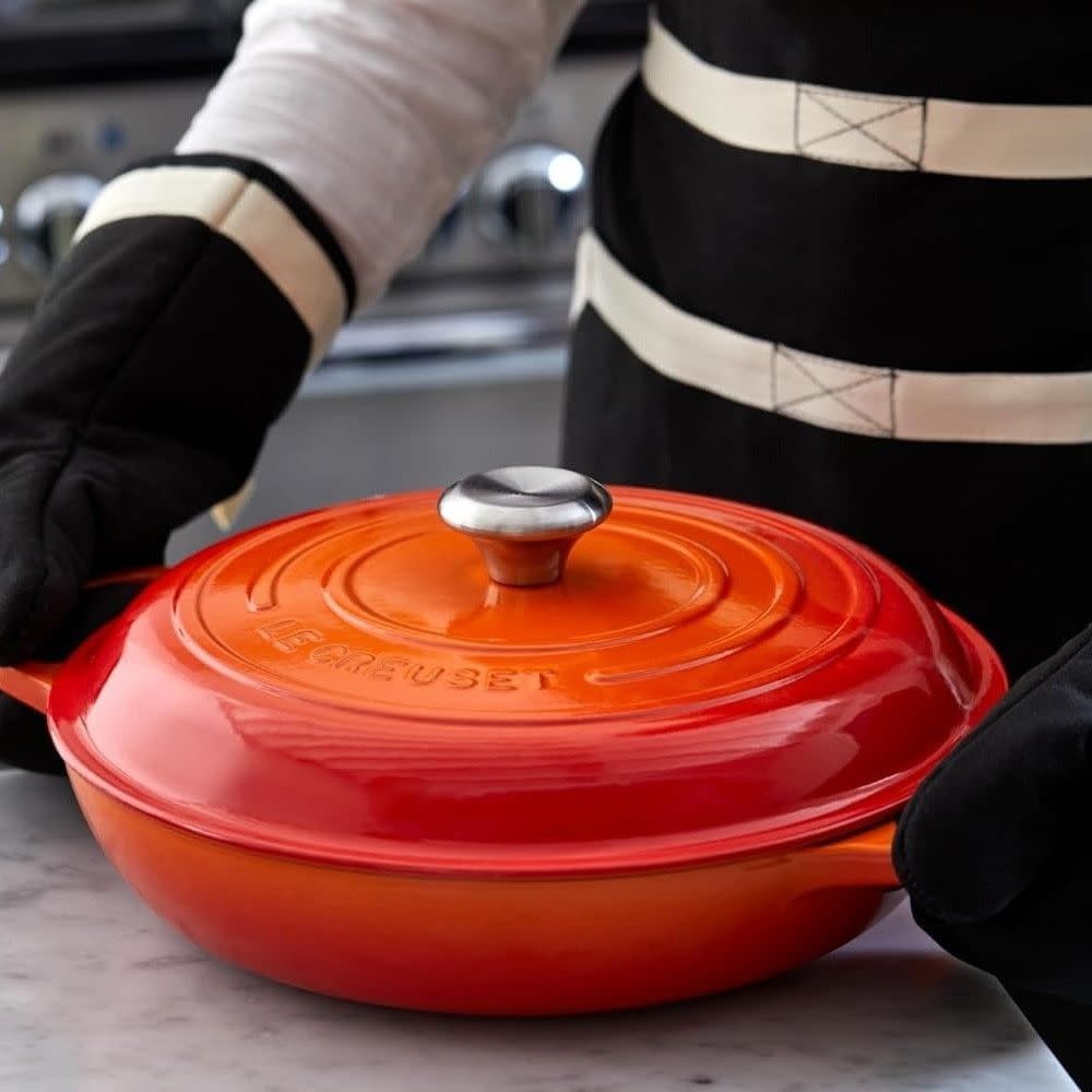 Signature Braiser - Flame 5 qt. | Le Creuset