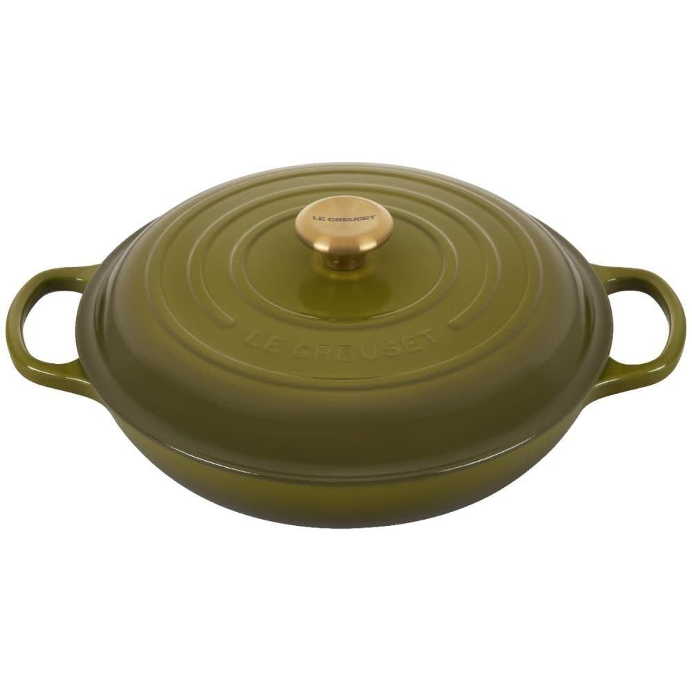 Signature Braiser - Olive 3.5 qt. | Le Creuset
