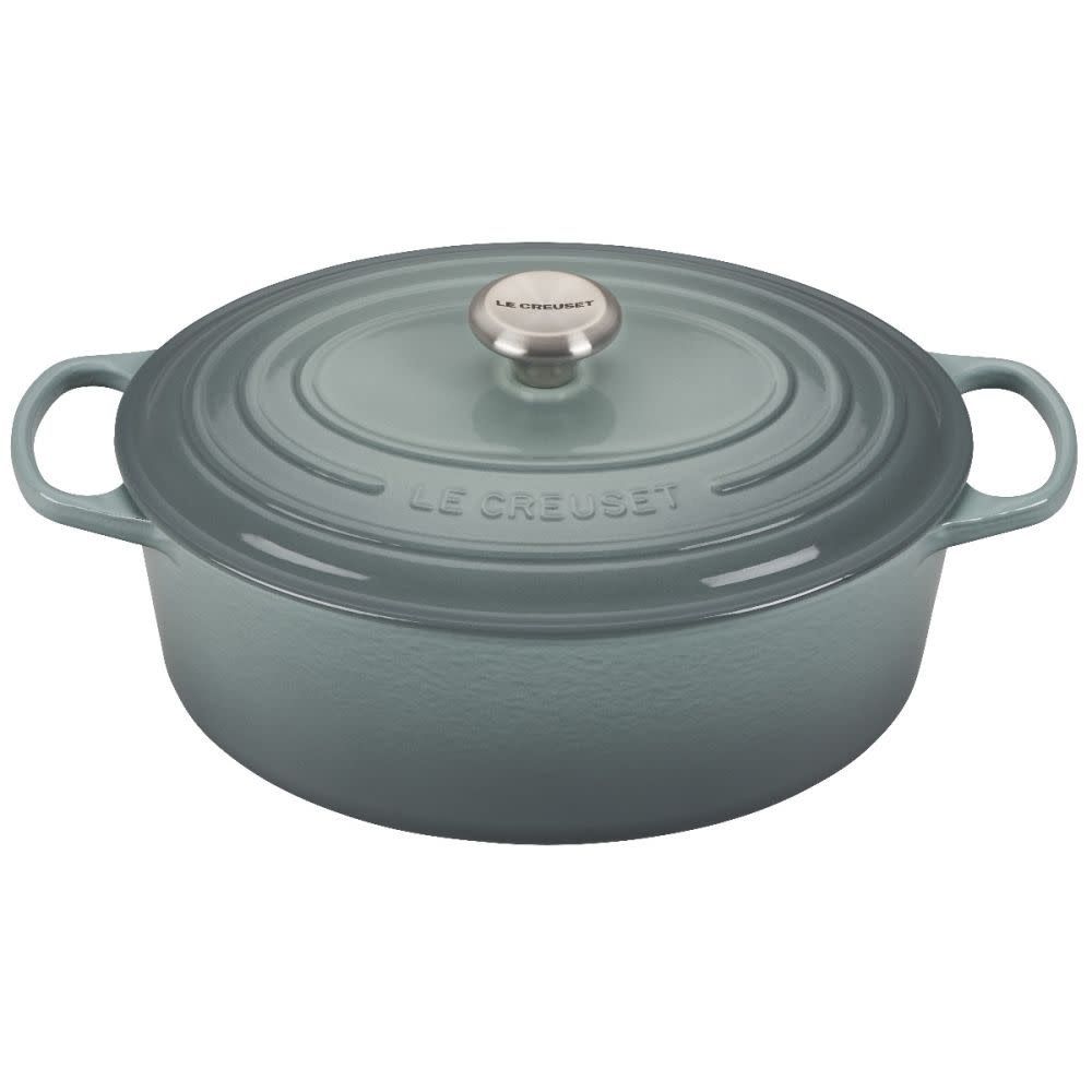 Signature Oval Dutch Oven - Sea Salt 6.75 qt. | Le Creuset