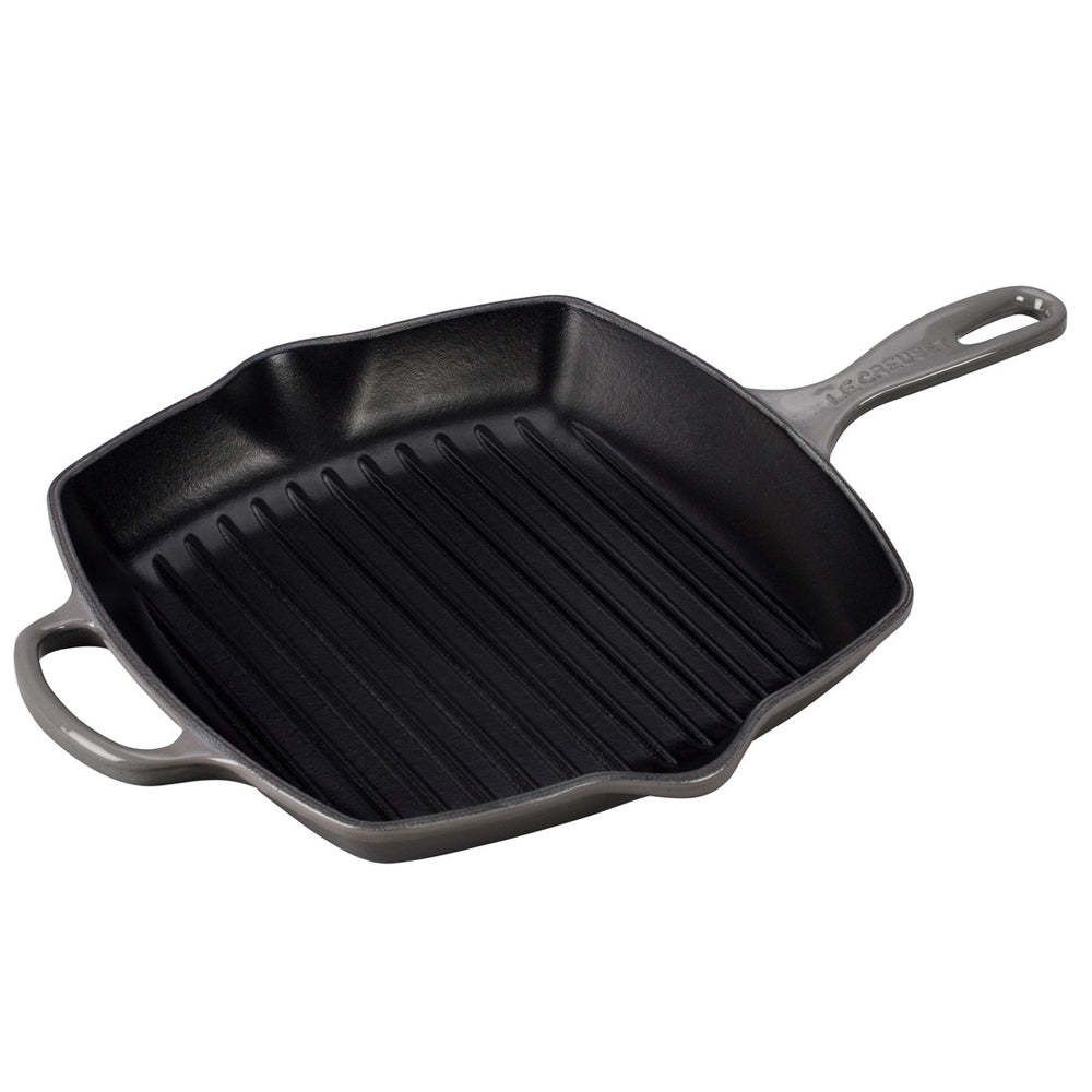 Signature Square Skillet Grill - Oyster 10.25" | Le Creuset