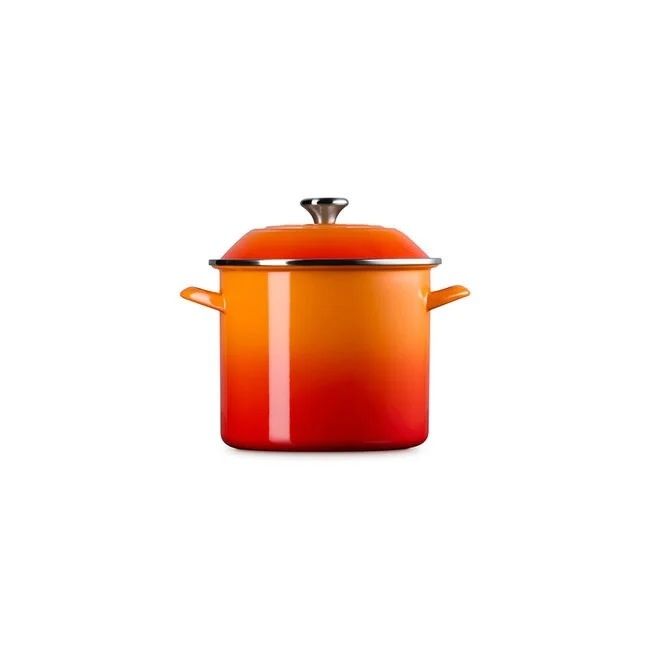 Stockpot with Metal Finishes - Flame 12 qt. | Le Creuset