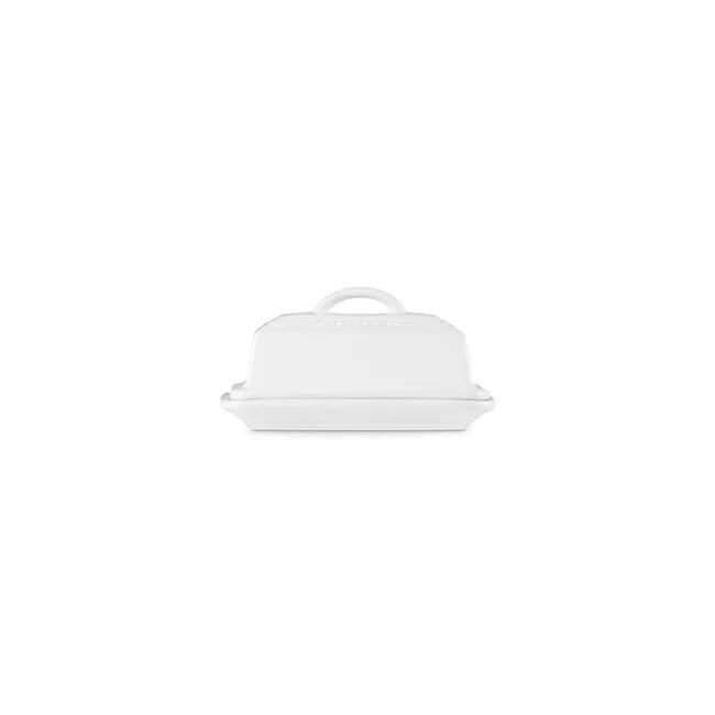 European Butter Dish - White 6.75" x 5" x 3.5" | Le Creuset