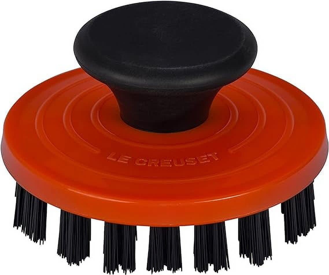 Nylon Brush - Flame 3 1/4" x 3 1/4" | Le Creuset