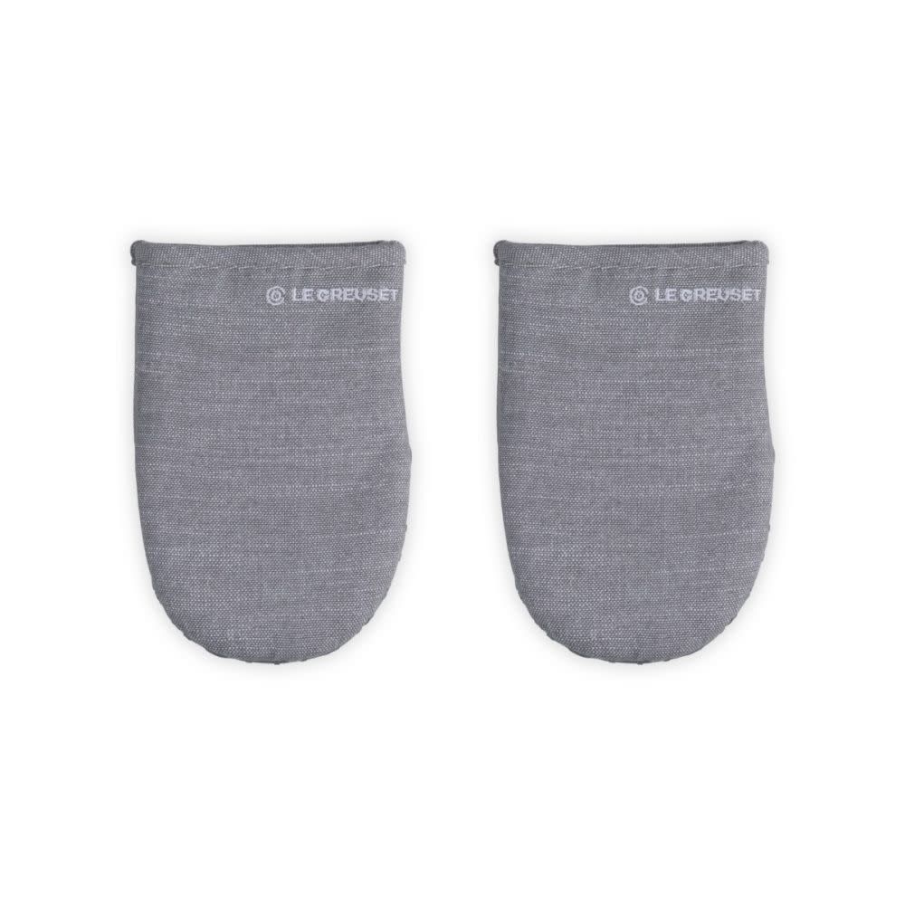 Set of 2 Mini Oven Mitts 8 In Charbon  | Le Creuset