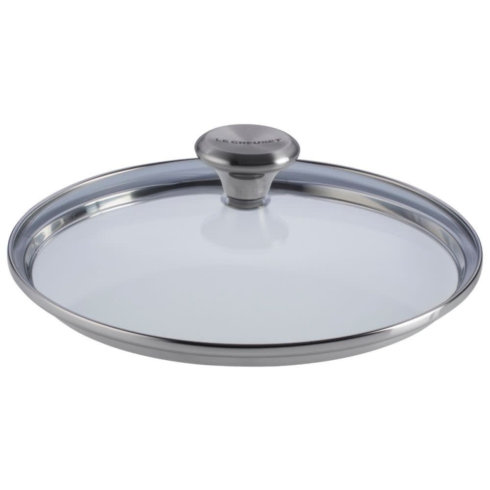Glass Lid with Stainless Steel Knob (fits TNS &amp; SS) 8" | Le Creuset