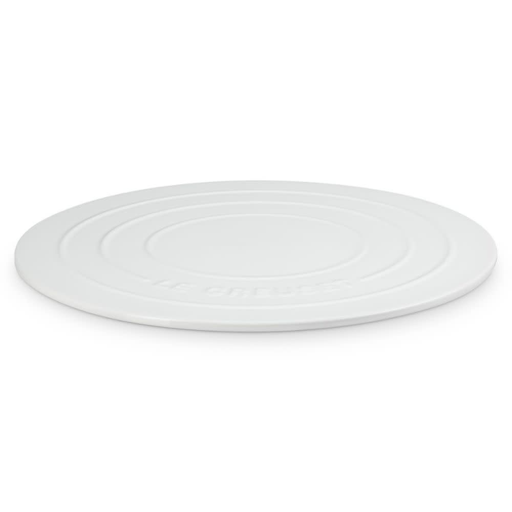 White 15" Round Pizza Stone 15 in | Le Creuset