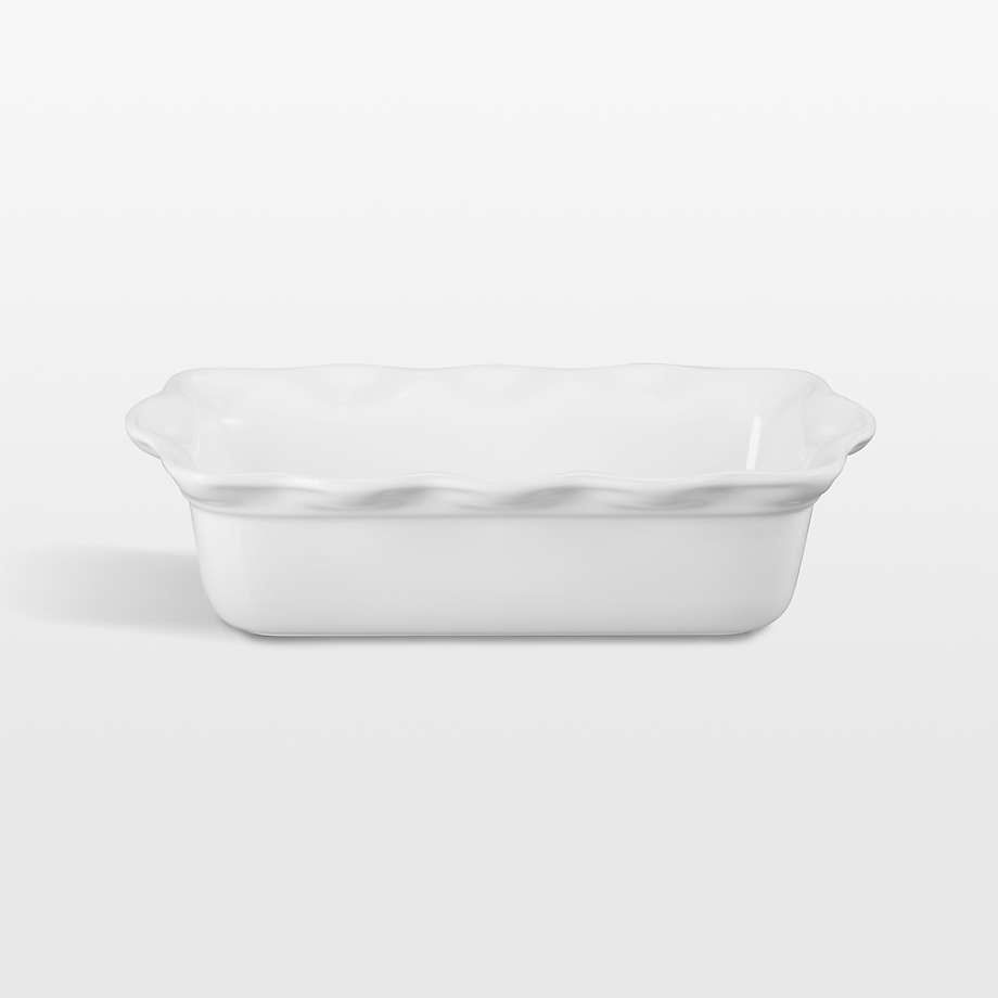 Heritage Fluted Loaf Pan - White 9" | Le Creuset