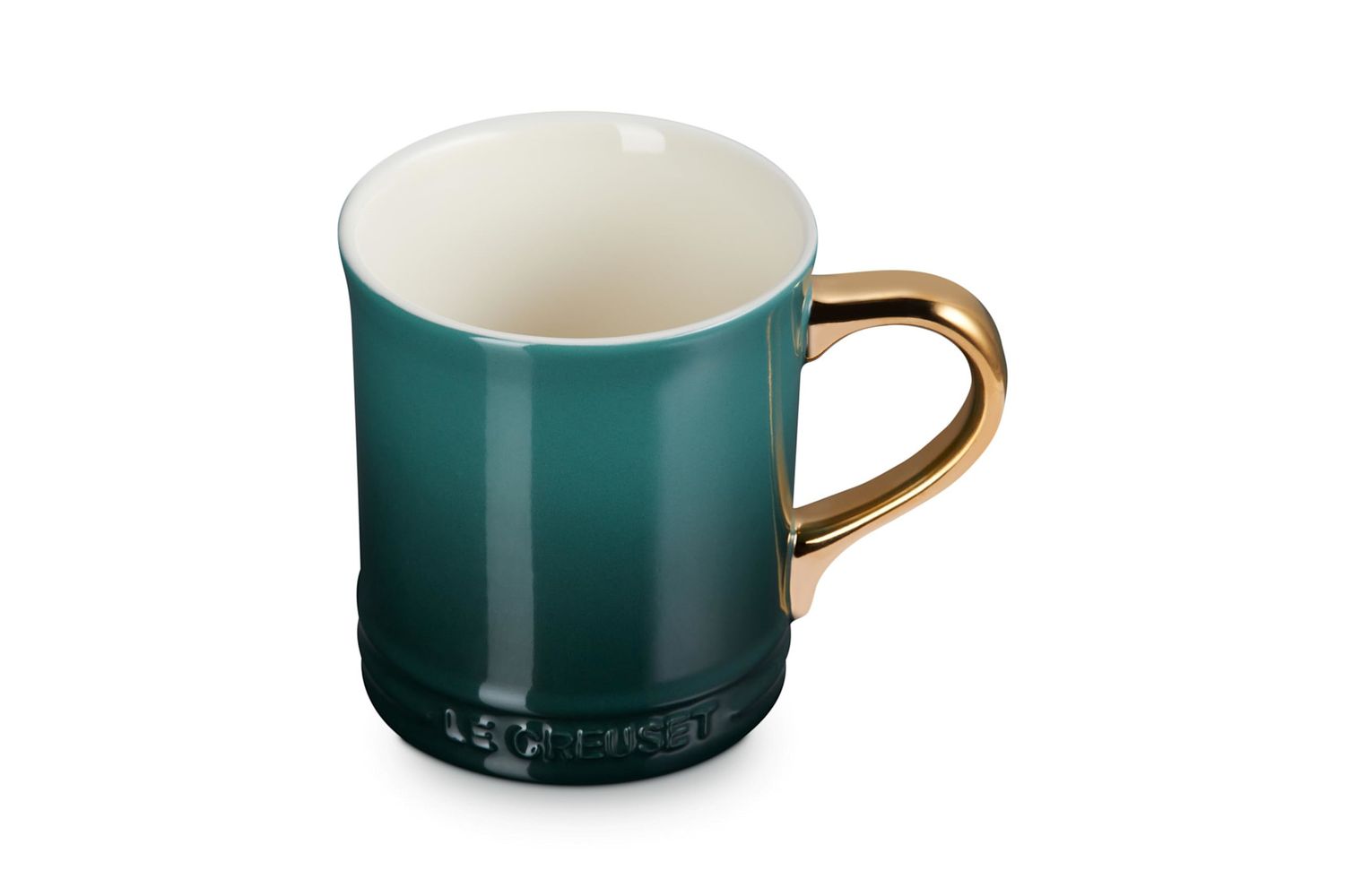Mug with Gold Metallic Handle - Artichaut 14 oz. | Le Creuset