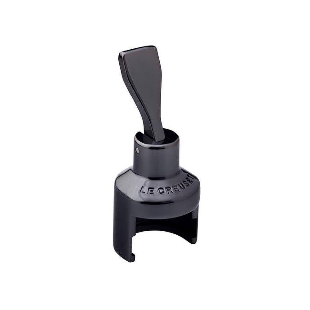 Champagne Crown Sealer - Black Nickel  | Le Creuset