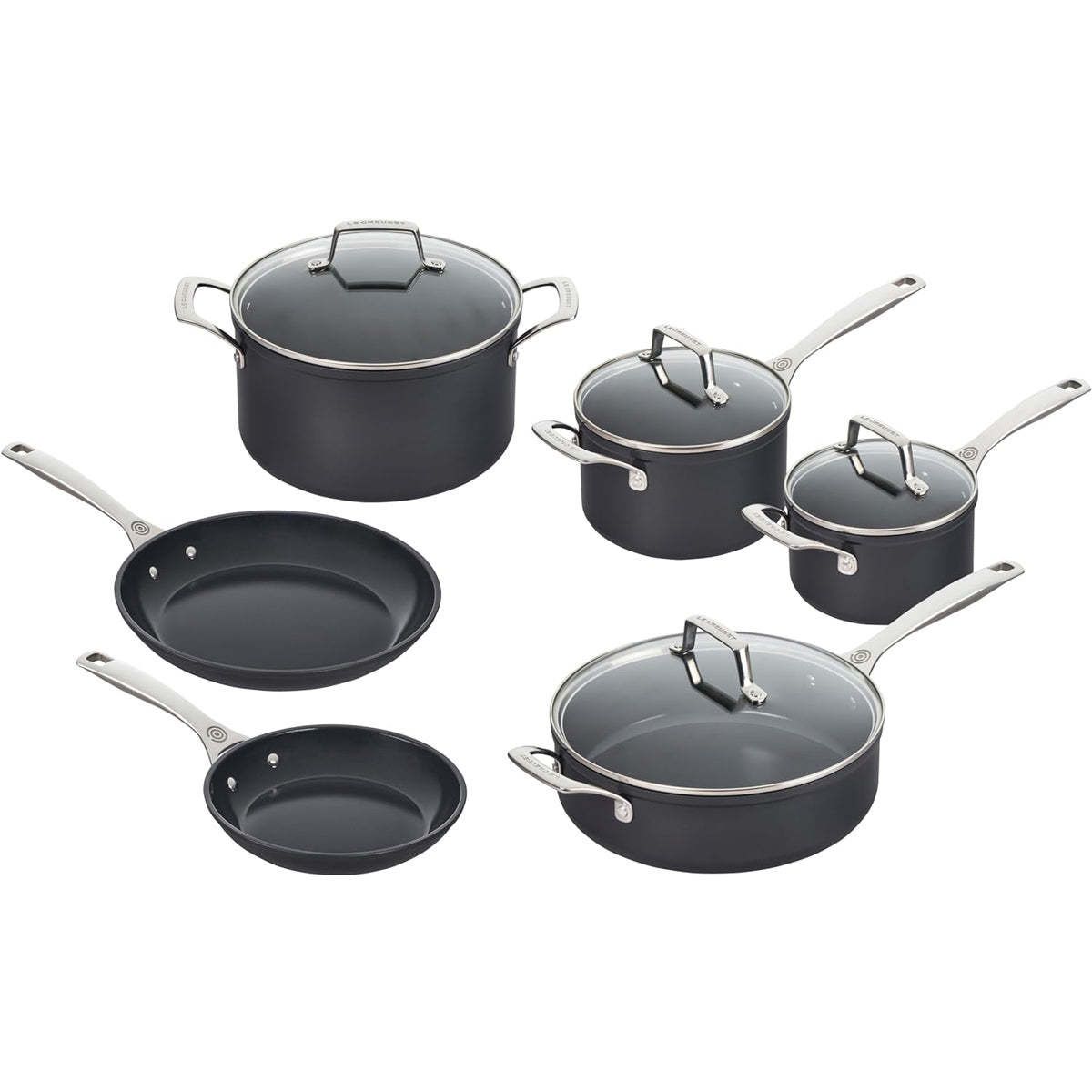 Set of 10 Essential Non-Stick Ceramic  | Le Creuset