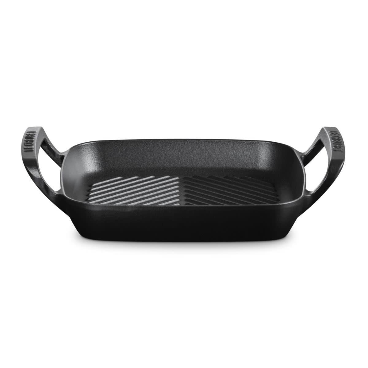 Alpine Outdoor Square Grill - Matte Black 10.25" | Le Creuset