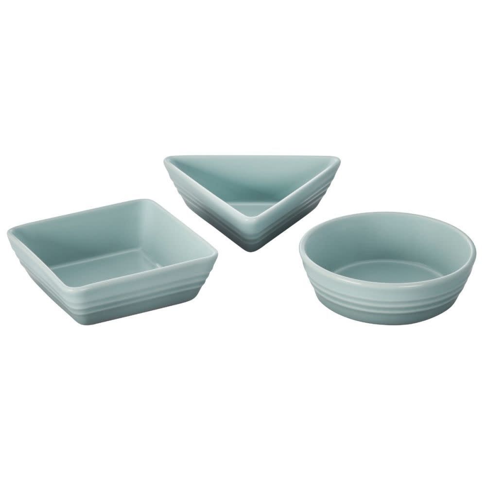 Set of 3 Tapas Dishes - Sea Salt  | Le Creuset