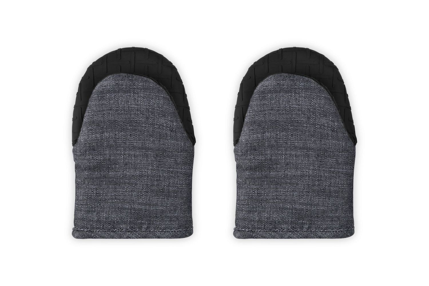 Set of 2 Mini Oven Mitts 8 In Noir  | Le Creuset