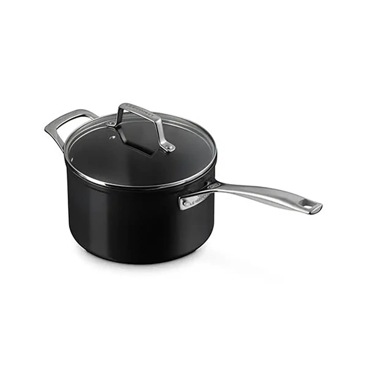 4 qt. Essential Non-stick Ceramic Saucepan with Glass Lid 4 qt. | Le Creuset
