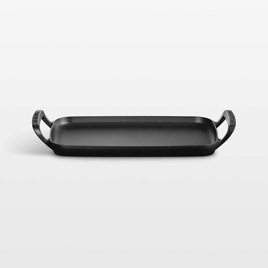 Alpine Outdoor Rectangular Griddle - Matte Black 11.75" | Le Creuset
