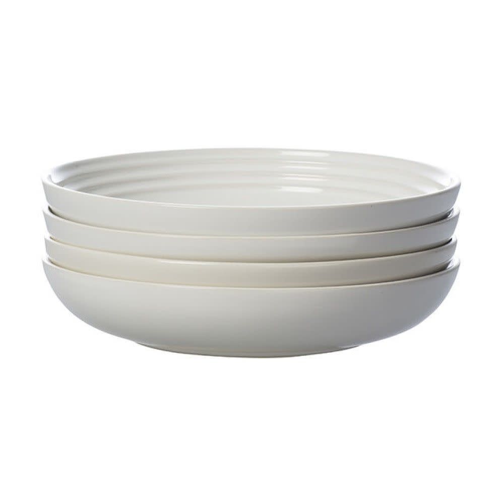 Pasta Bowls - White 8.5" Set of (4) 8.5" | Le Creuset
