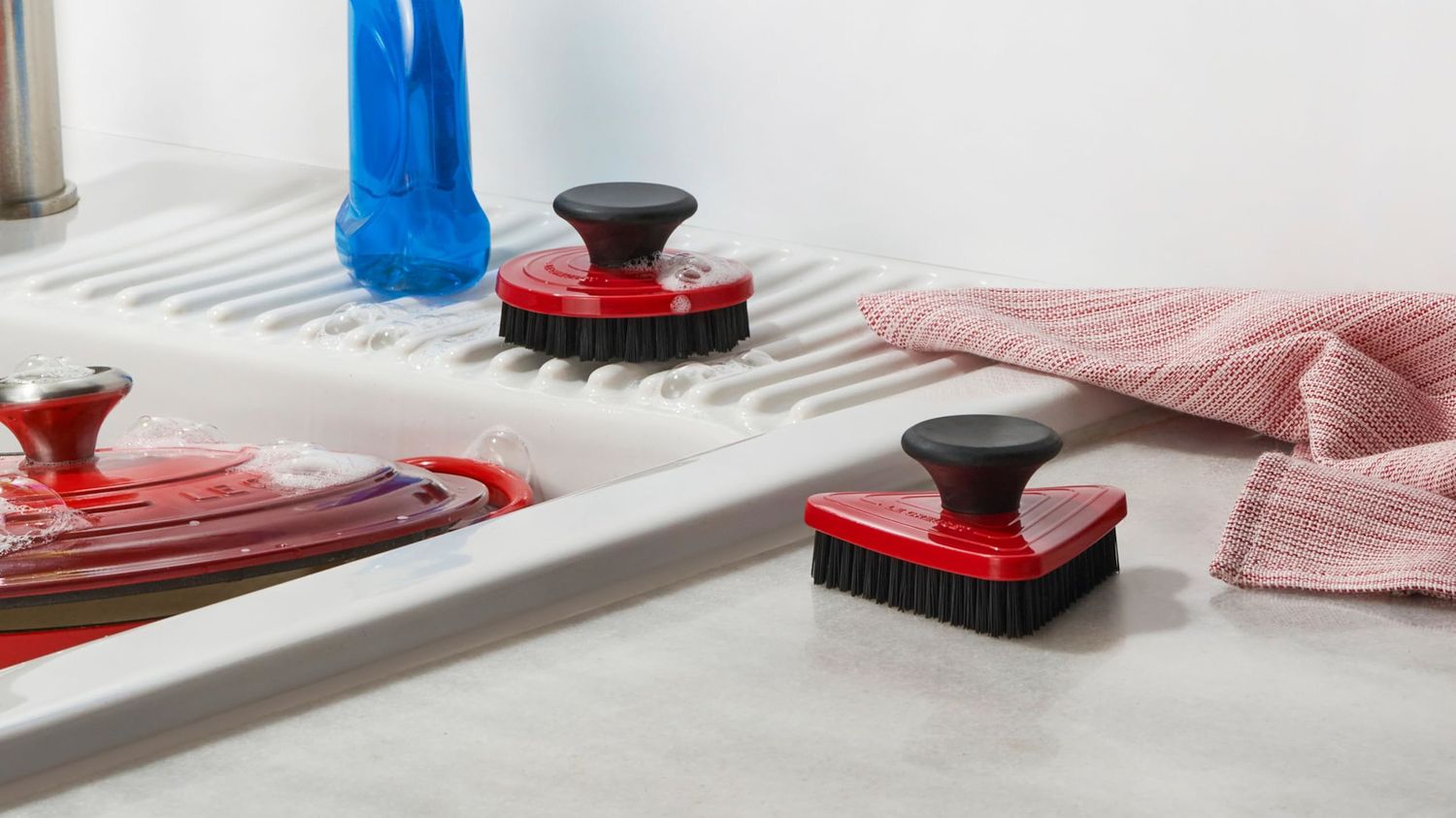 Grill Brush Set - Flame  | Le Creuset