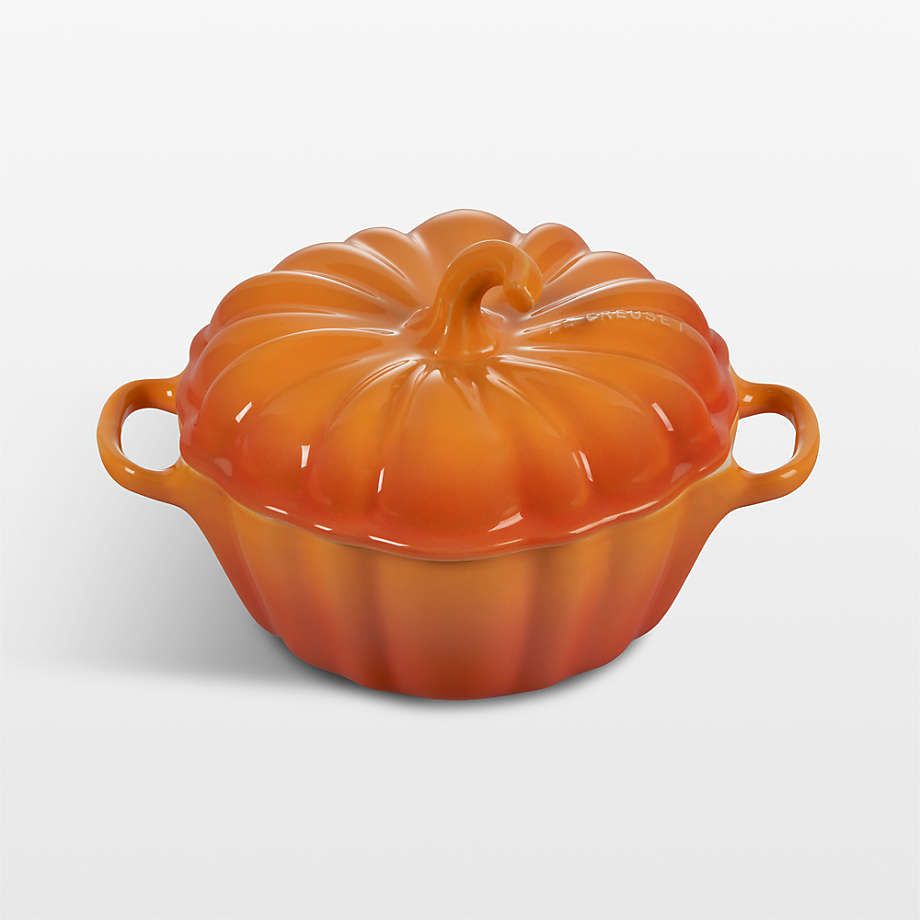 Petite Cocotte - Persimmon 12 oz. Figural Pumpkin | Le Creuset