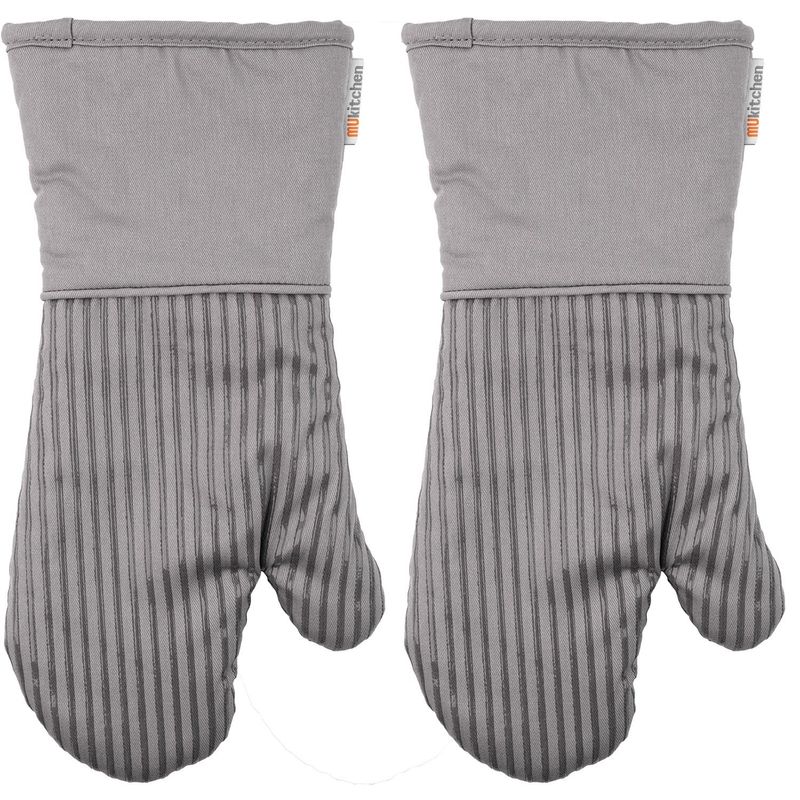 Silicone Mitt - Steel | MU Kitchen