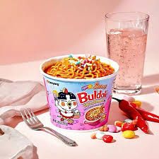 Sweet Buldak Spicy Ramen Noodles, Spicy Chicken Artificial Flavor, 3.7 oz
