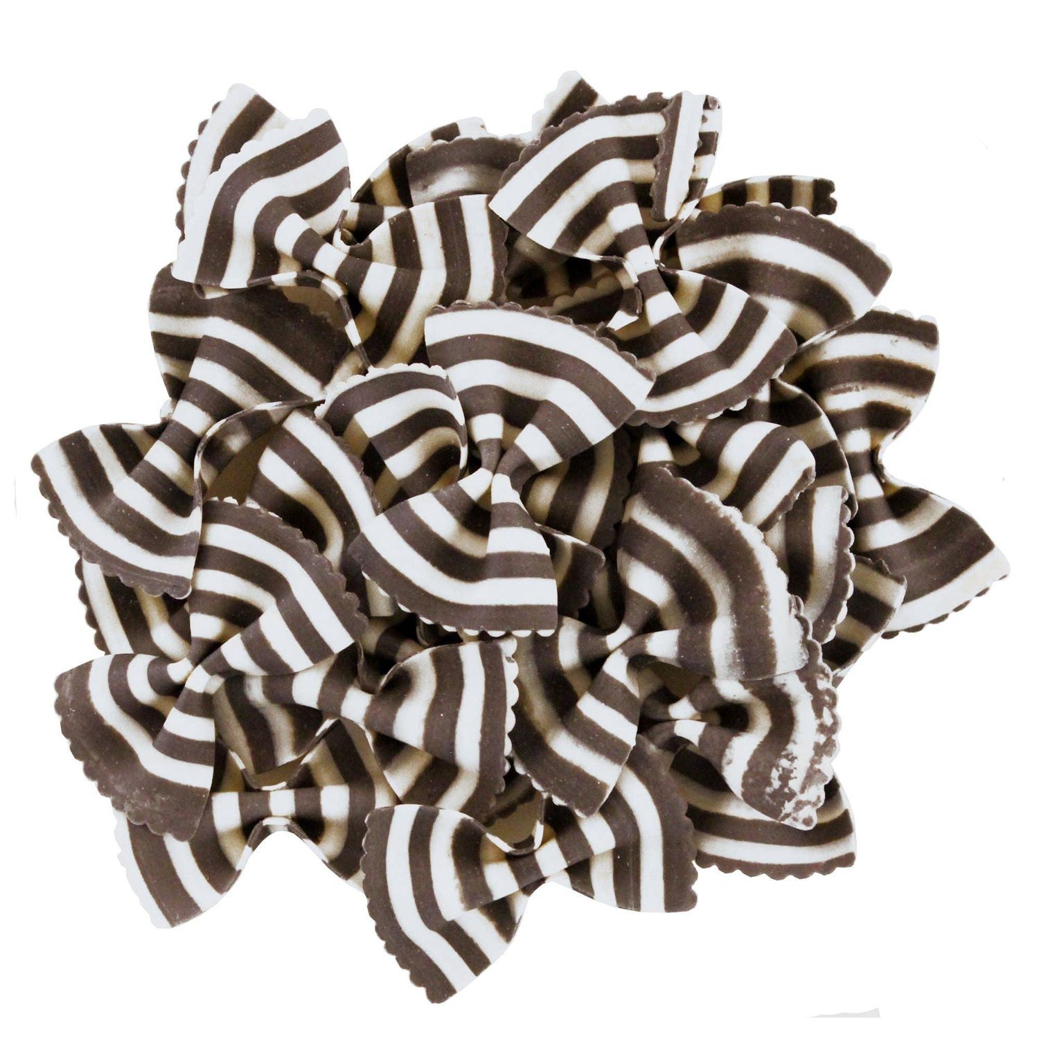Black and White Bowtie Colored Pasta - 8.8oz (250gm)