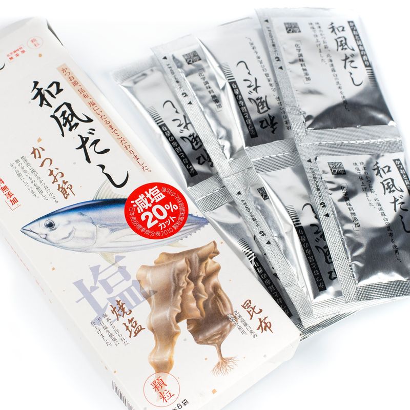 Basic Wafu Dashi Powder - Awase (Bonito &amp; Kelp) / Msg Free (1.69oz)