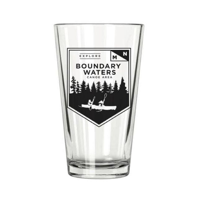 Explore MN Boundary Waters Pint Glass | Northern Goods