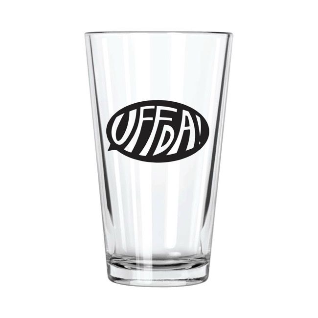 Uff Da! Pint Glass | Northern Goods