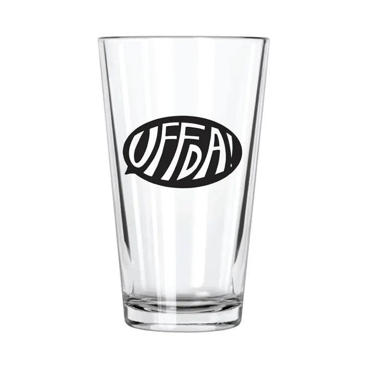 Uff Da! Pint Glass