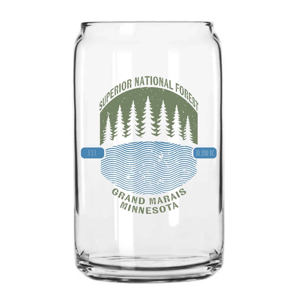 Superior National Forest Can Glass | Northern Goods
