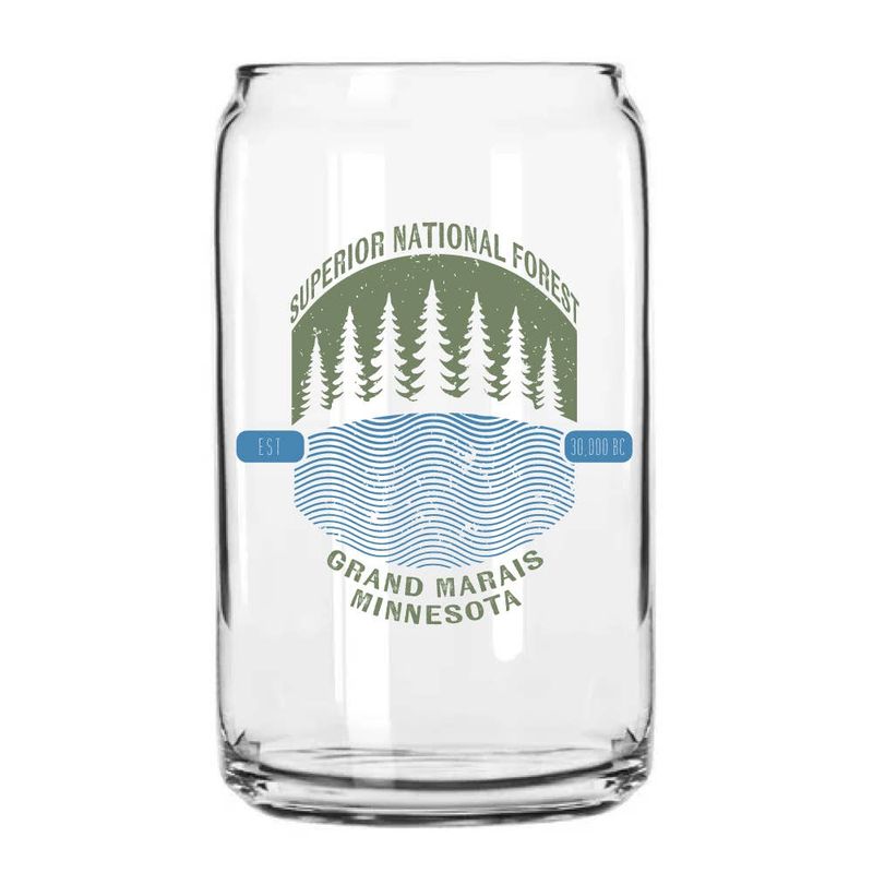 Superior National Forest Can Glass | Northern Goods