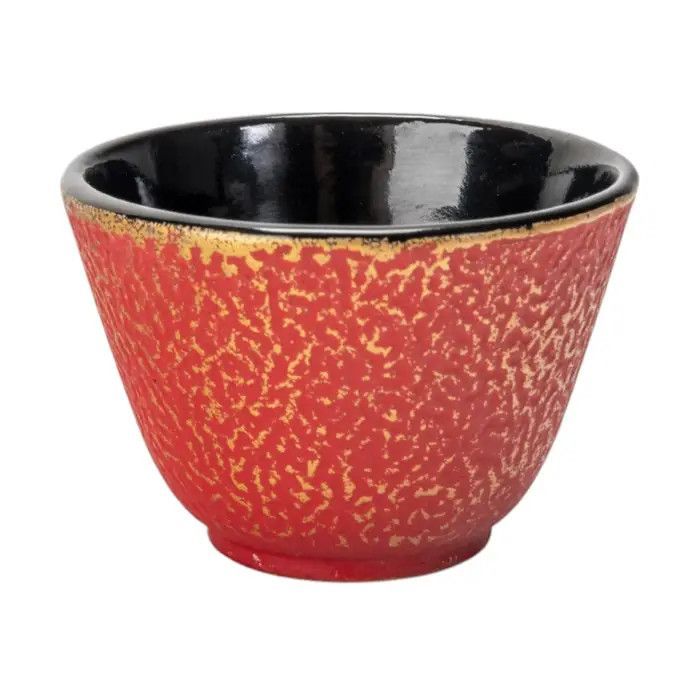 3oz Red Cast Iron Tea Cup (1/36)