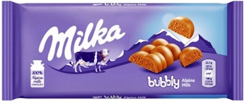 Milka Bubbly Alpine Milk 90g (European) | Global Bite