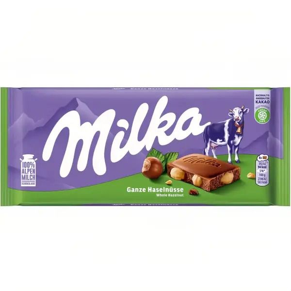 Milka Whole Nuts 95g (Germany) | Global Bite