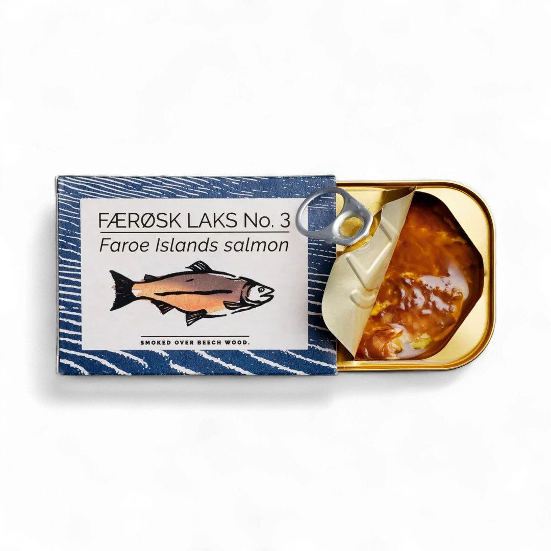 Færøsk Laks No.3 Smoked Over Beech Wood 110g | Fangst