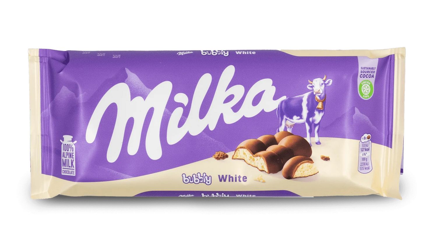 Milka Bubbly White 95g (European) | Global Bite
