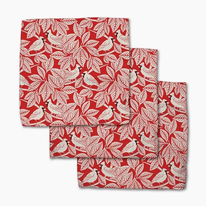 Cardinal Canopy Dishcloth Set