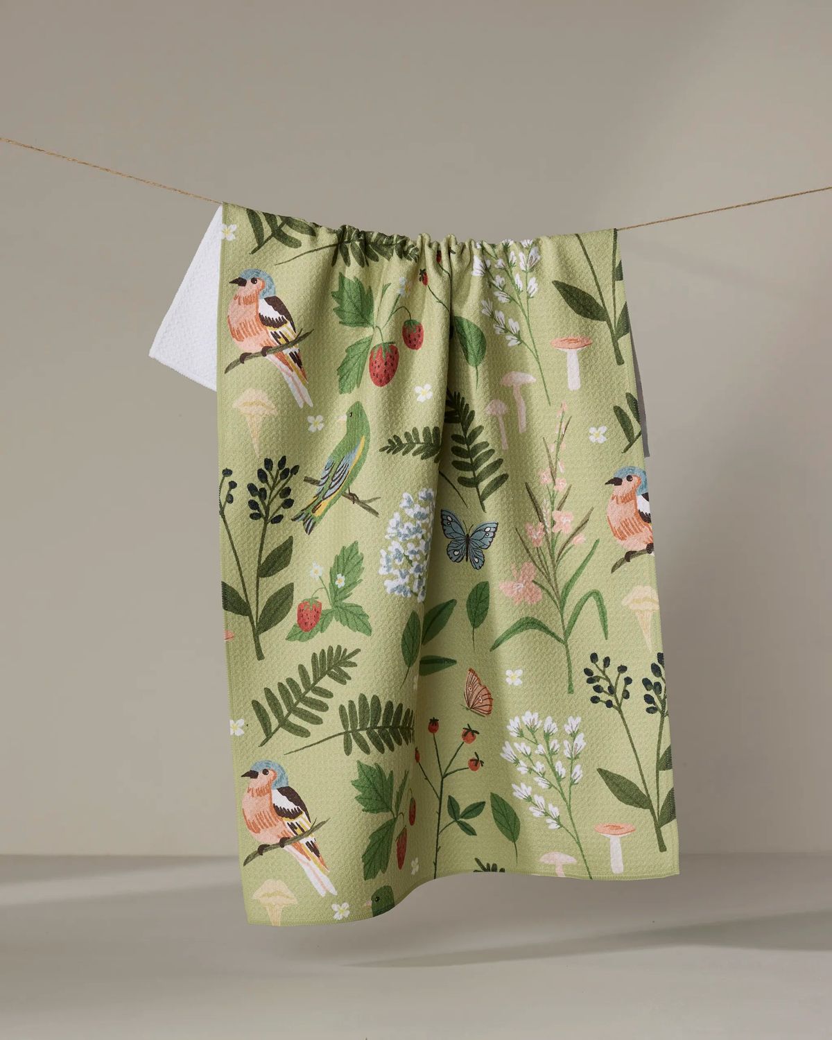 Good Green Earth Tea Towel | Geometry