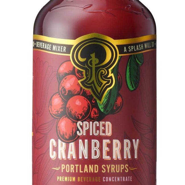 Spiced Cranberry Syrup 12oz | Portland Syrups