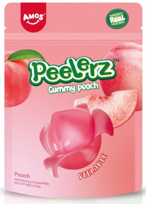 Amos Peelerz Peach 6 oz