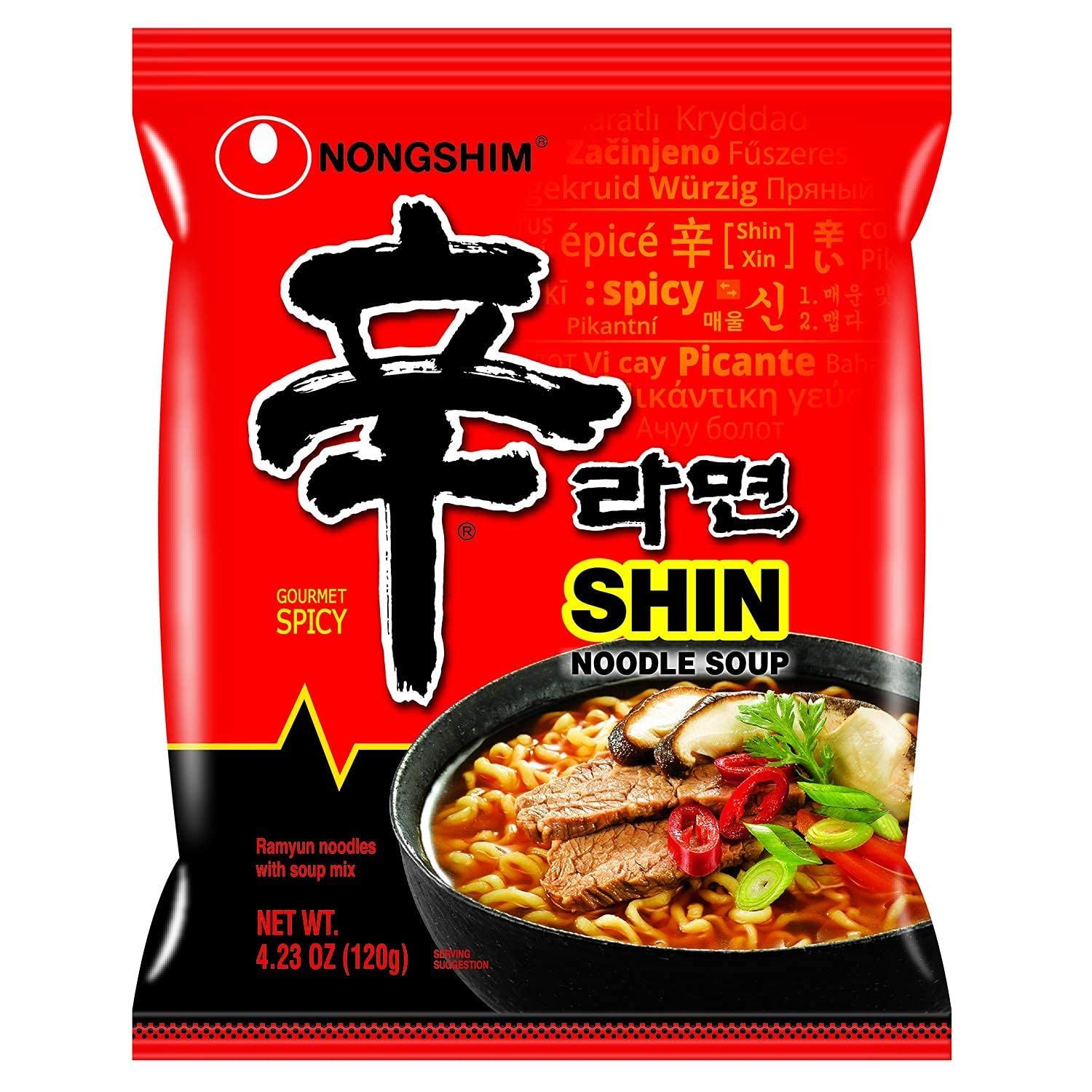 Premium Shin Original Ramyun Korean Style Spicy Flavor Ramen