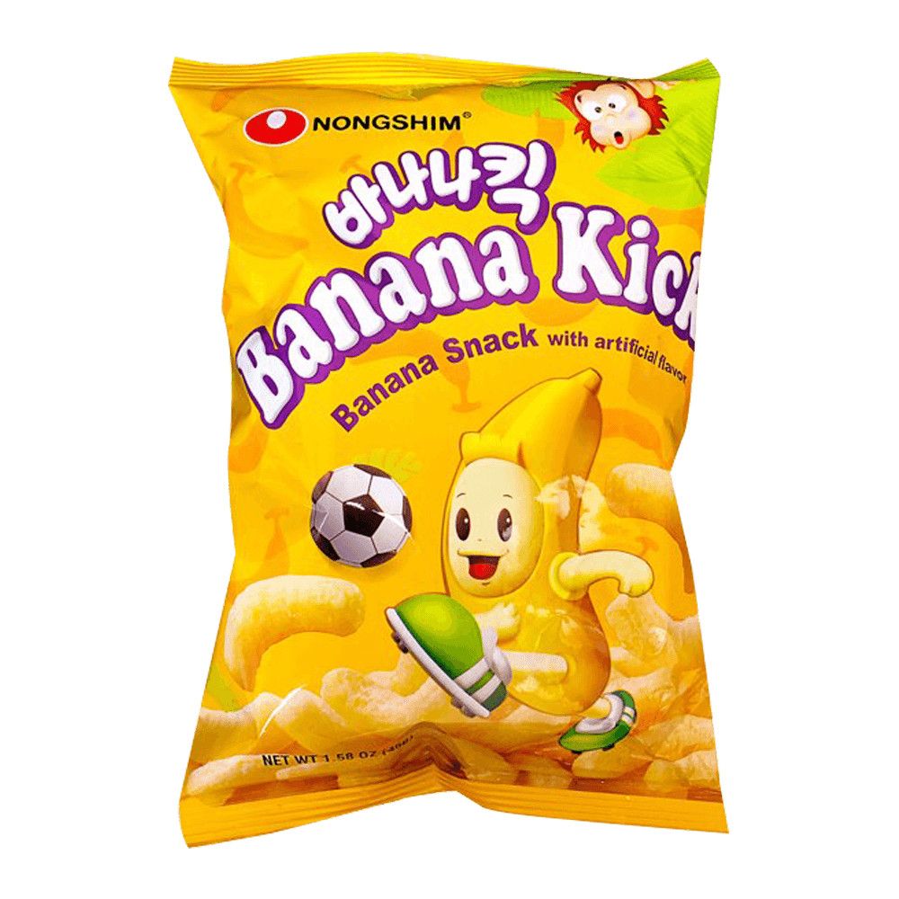 Banana Kick Corn Puffs Snack 1.58 oz