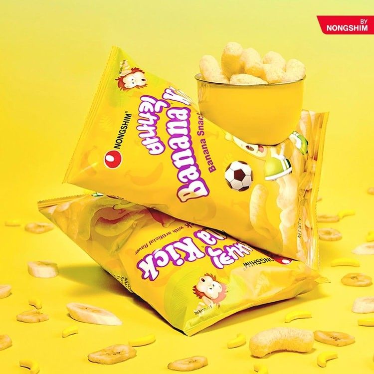 Banana Kick Corn Puffs Snack 1.58 oz