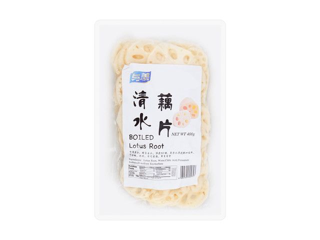 Boiled Sliced Lotus Root, 14.1 oz