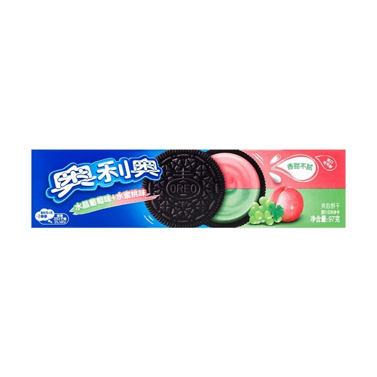 Crystal Grape Peach Biscuit, 3.42 oz | Yami