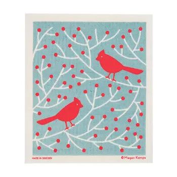 Swedish Dishcloth - MK Cardinal Branch