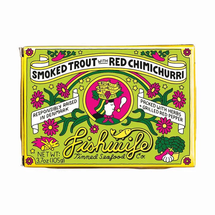 Smoked Rainbow Trout with Red Chimichurri | Fishwife