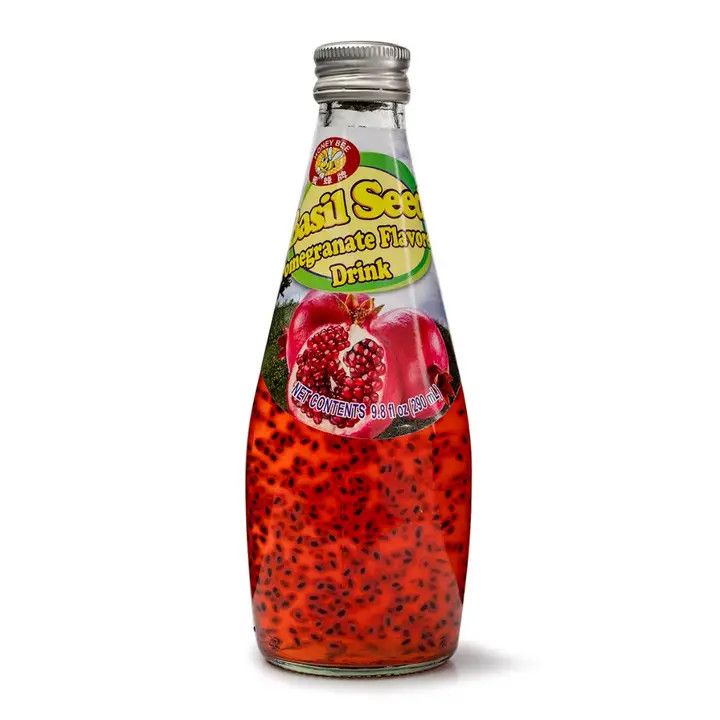 Honey Bee Basil Seed Pomegranate Flavor 290ml (Thailand)