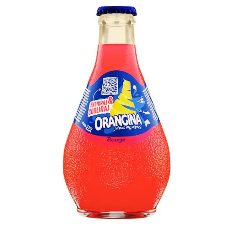 Orangina Carbonated Rouge Drink 250ml (European)